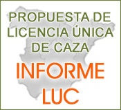 LUC Licencia única de caza